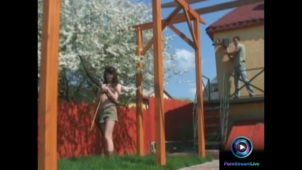 Electra Angel uses her hands and perky tits