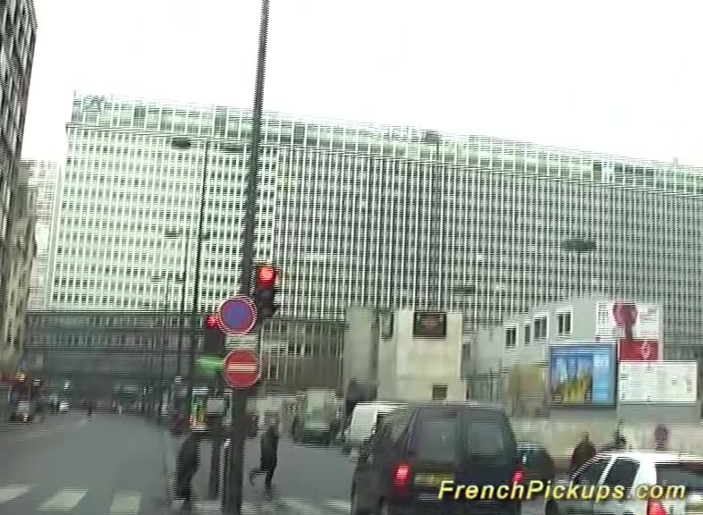 french Milf picked up for deep anal
