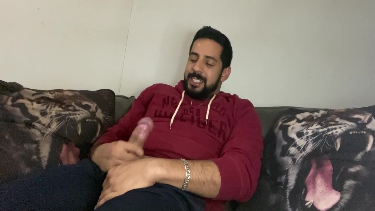 Smoking High On Jerking Off Until Cumming Rodrik Having Fun Alone