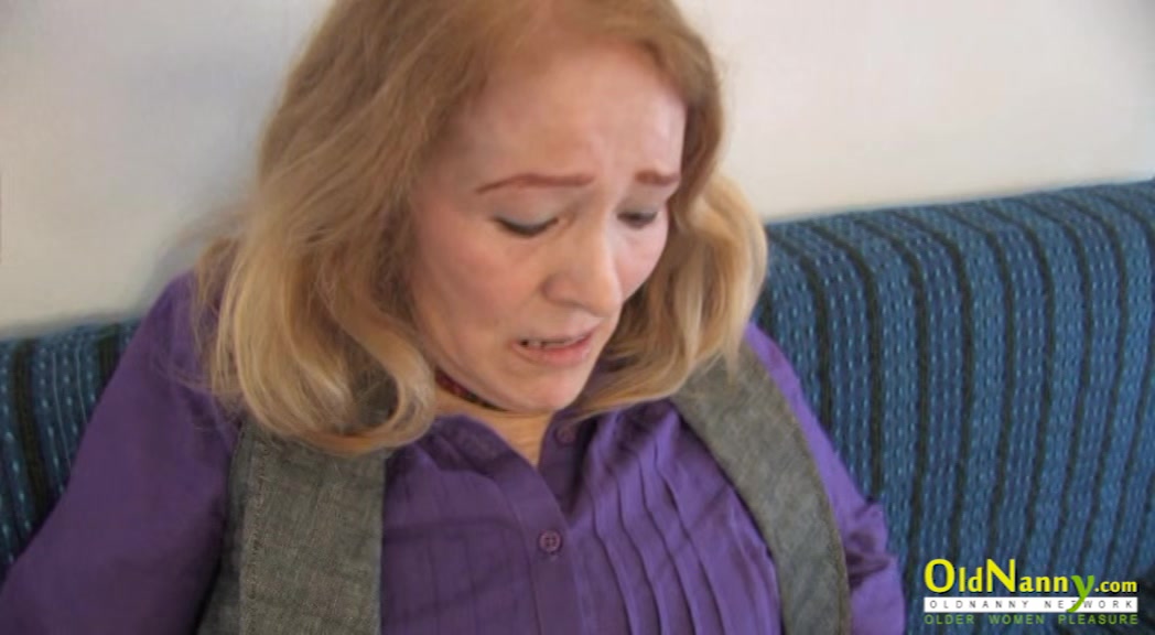 OldNannY Horny Grandma Sensual Stroking and Fuck