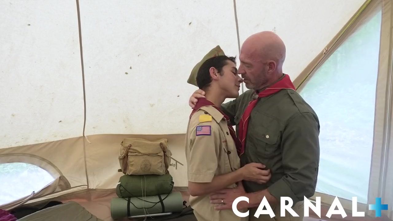 Scoutmaster Fucks Scout With Damien Grey And Ace Banner