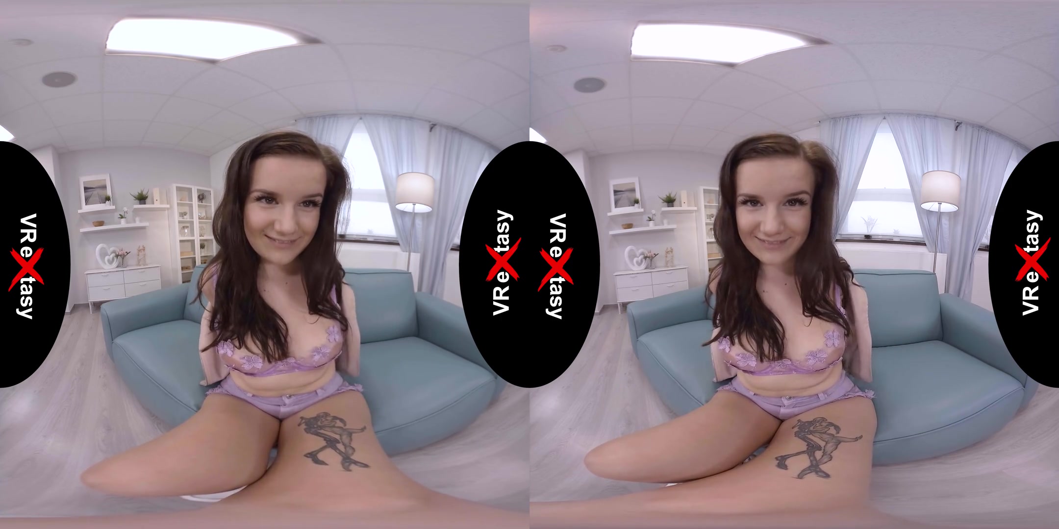 Little Eliss - Do You Like My Shaved Pussy?; Sexy And Cute teen 18+ Solo on the Couch