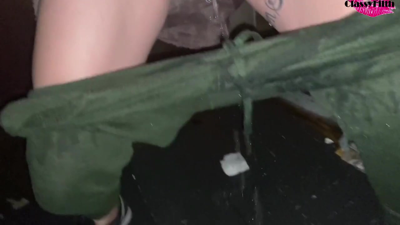 Cracky Gets Pissed On In The Street