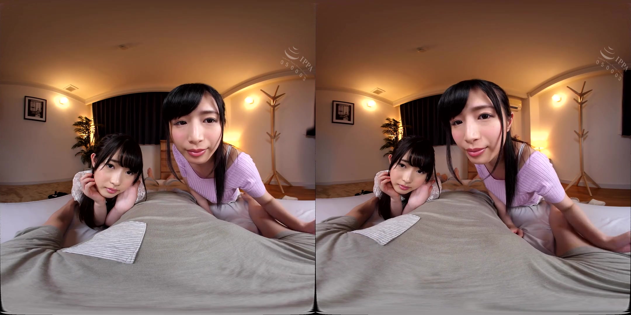 Always Rewarded: Nipple Licking MFF Threesome; Japanese teen 18+ Threesome
