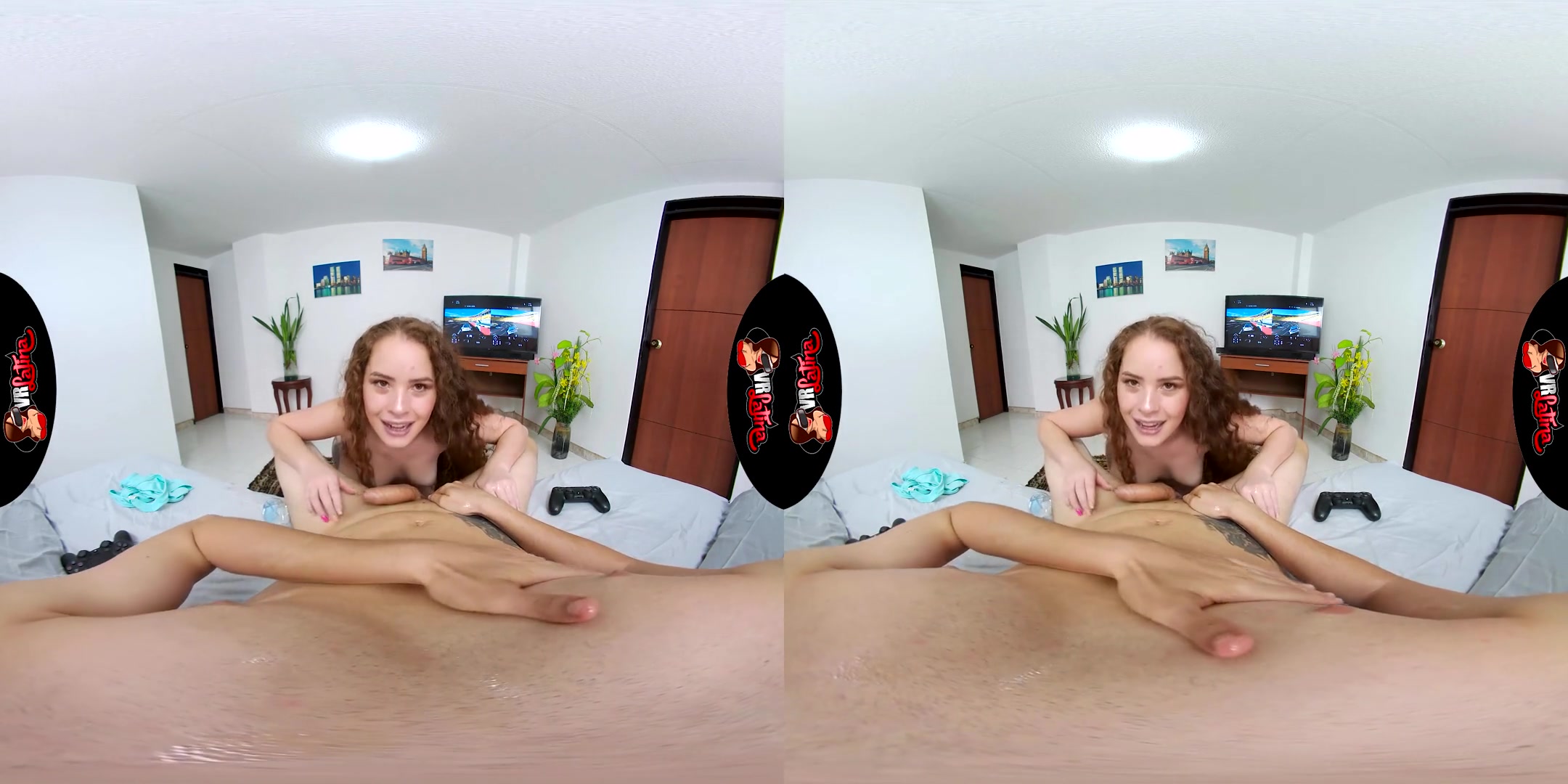 My Naughty Neighbour - Curvy Babe Rides your Cock