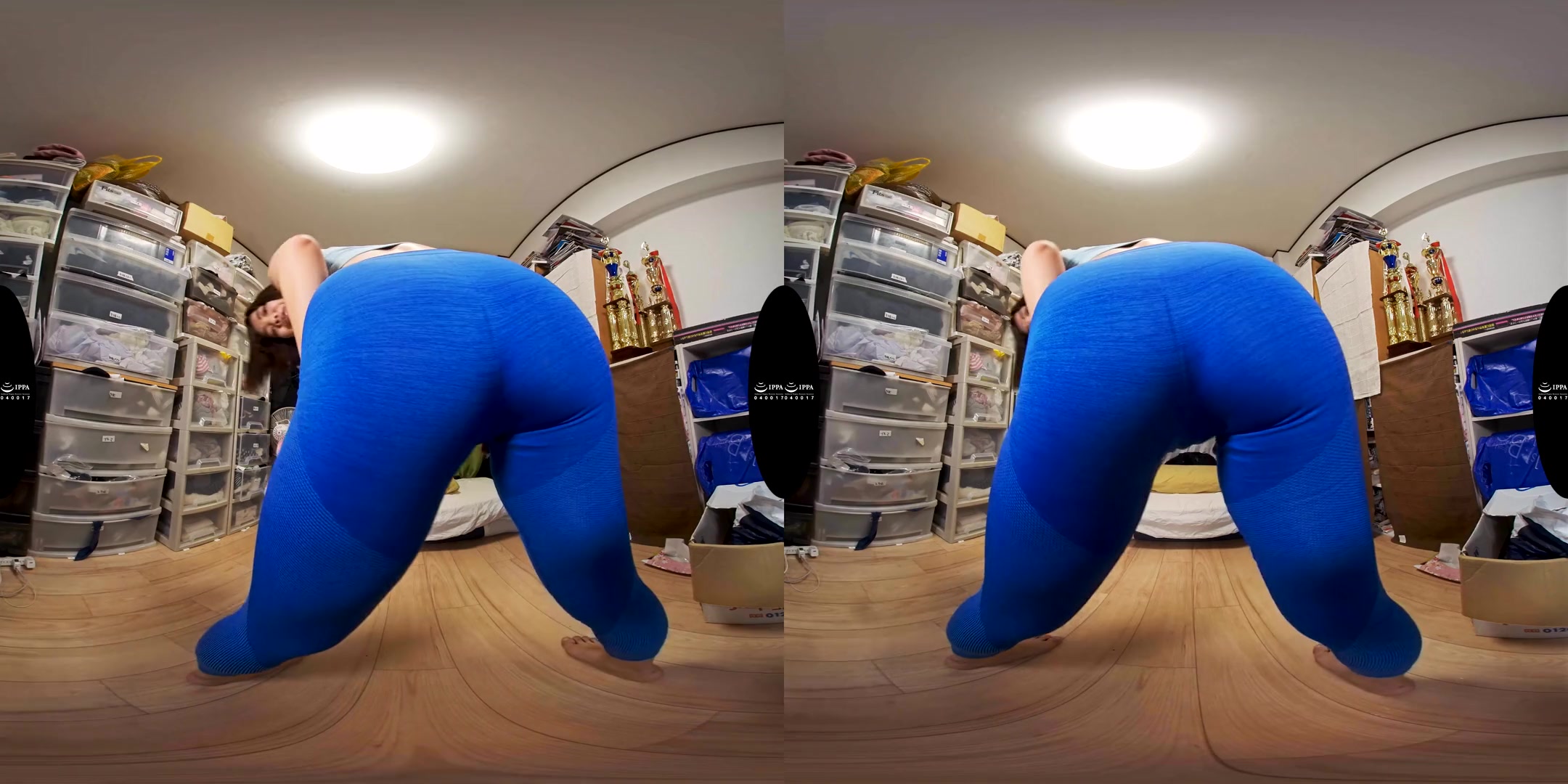 Extra Tight Pants VR - Japanese Girls in Yoga Pants Show off Their Lovely Asses