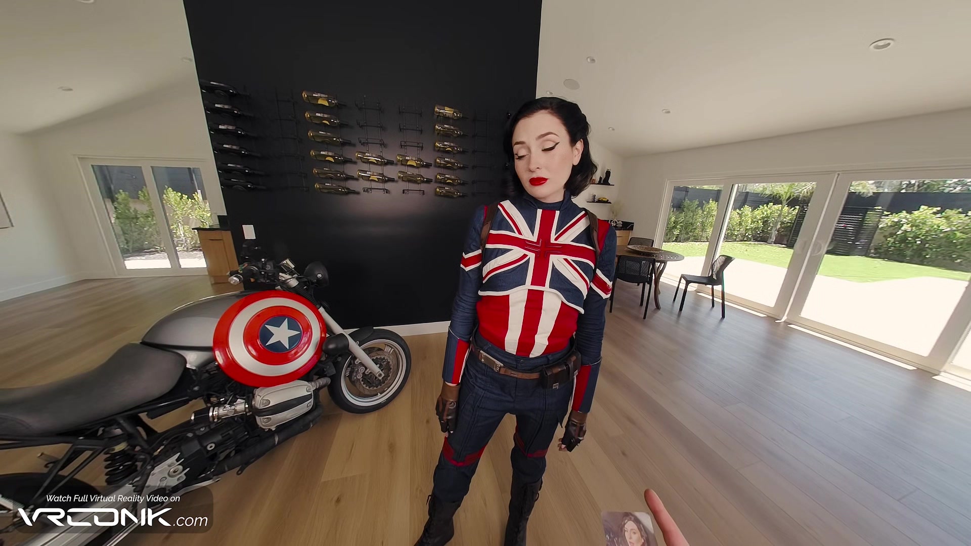 VR Conk cosplay with anal Captain Carter HD Porn