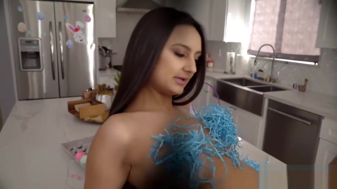 Easter bunny big cock fucks hot latina teen 18+ stepsister