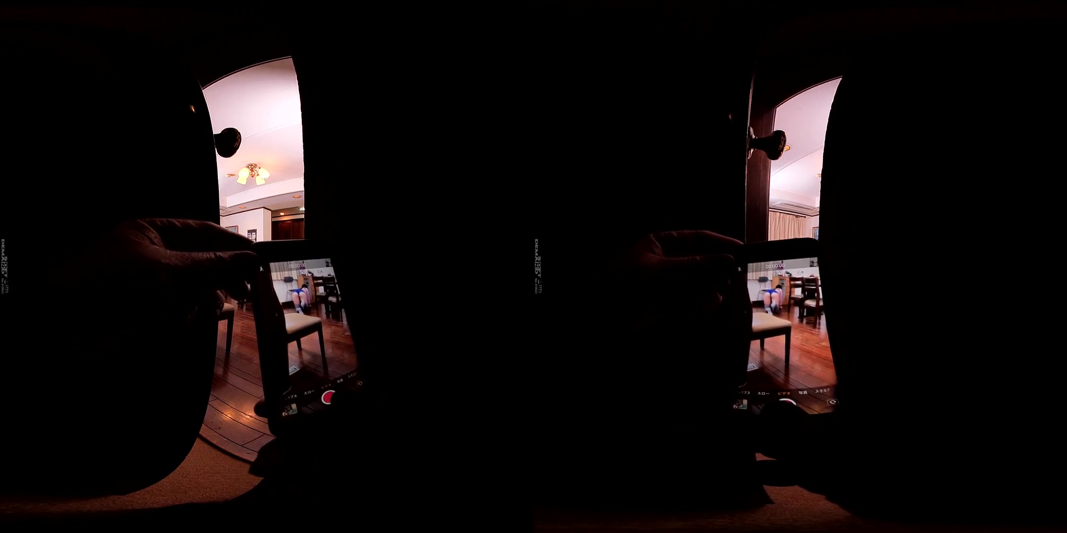 Zoomed-in Peeping VR 4 - Upskirt Downblouse