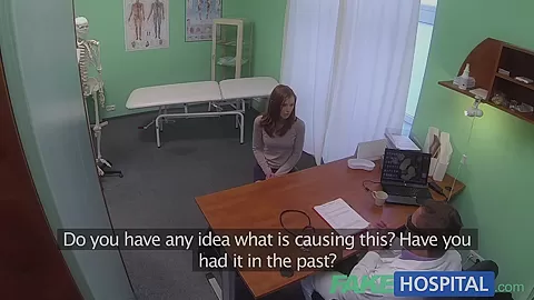 Fake Hospital Innocent redhead gets a creampie