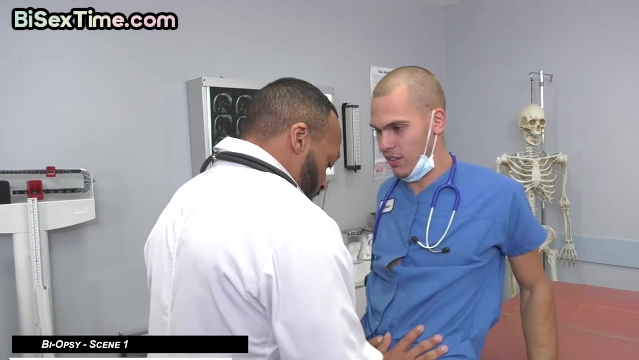 Bisexual nurses pussy and throatfucked in 3some compilation