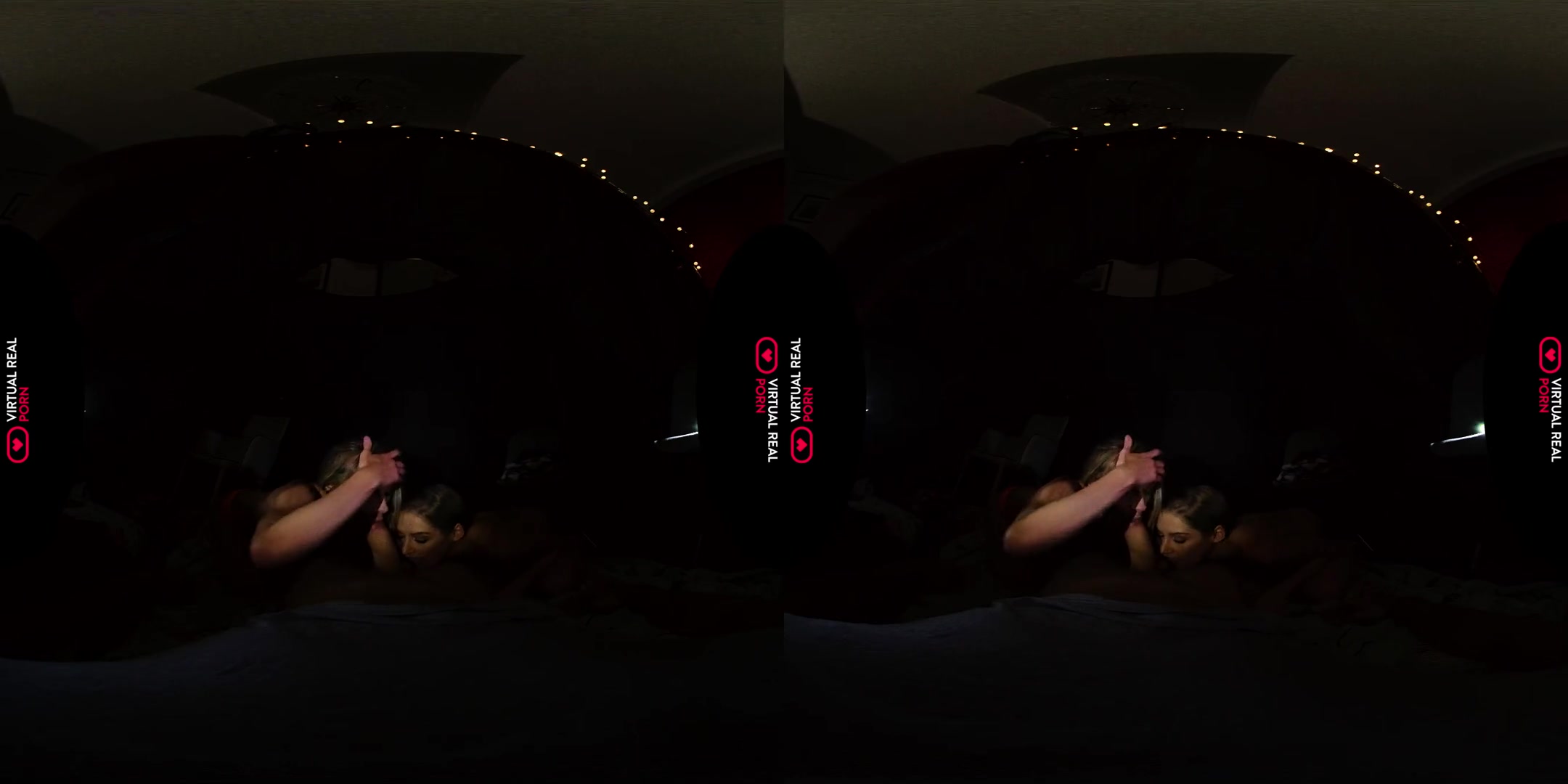 Stay Inside The House. II; Pornstar teen 18+ Threesome in the Dark