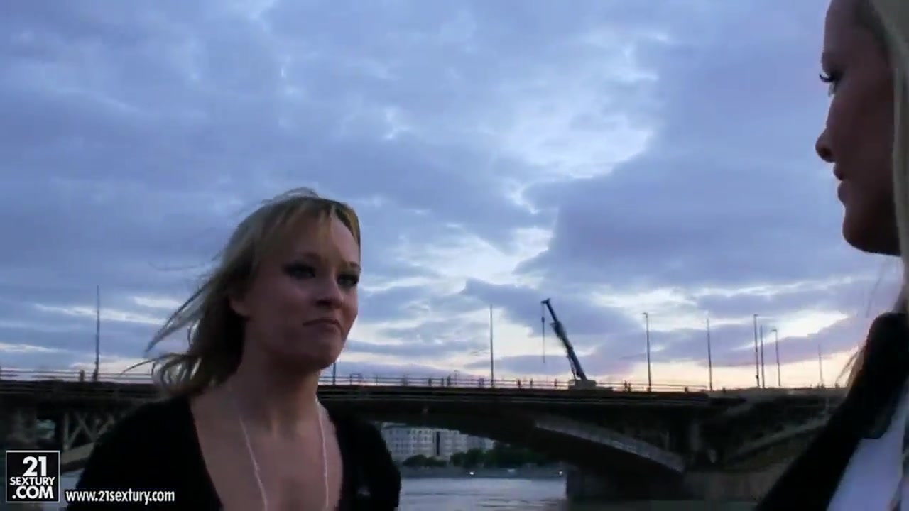 Blue Angel and Sophie Moone ride on a boat