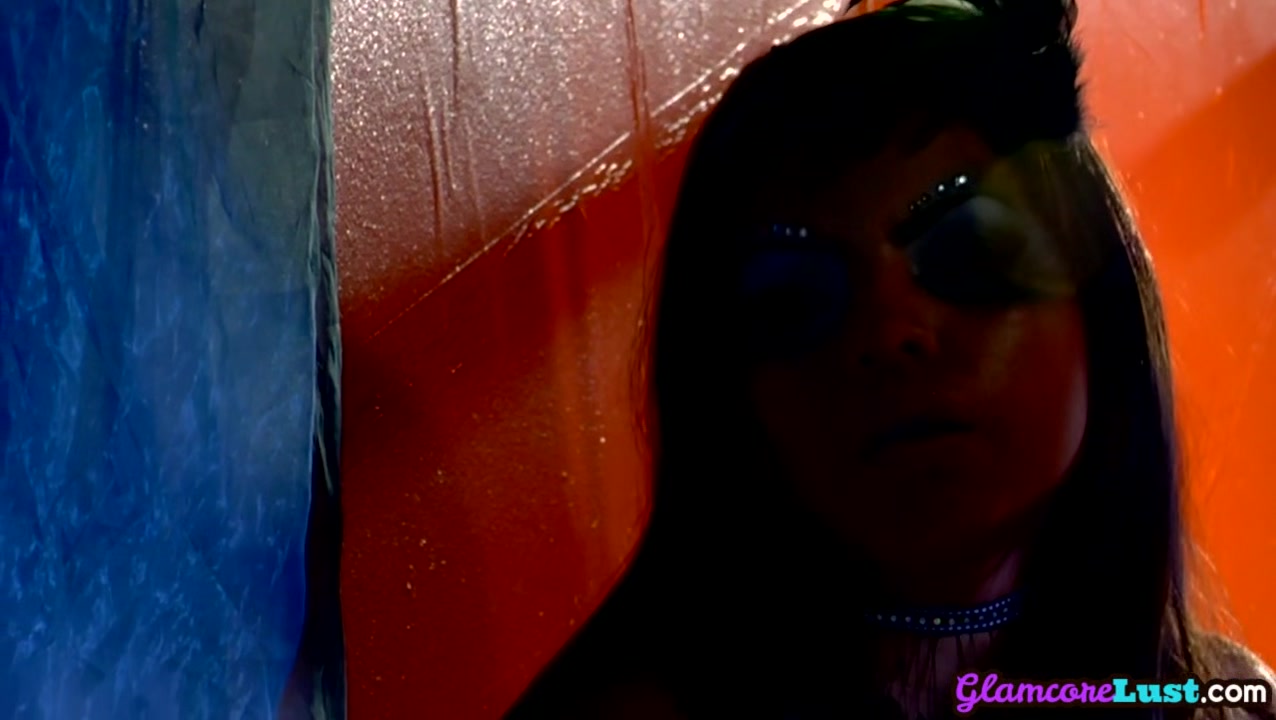Glam Asian dykes passionate closeup pussyeating sex