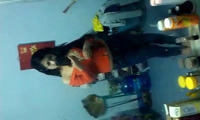 Asian slut films her naked boobies in the mirror