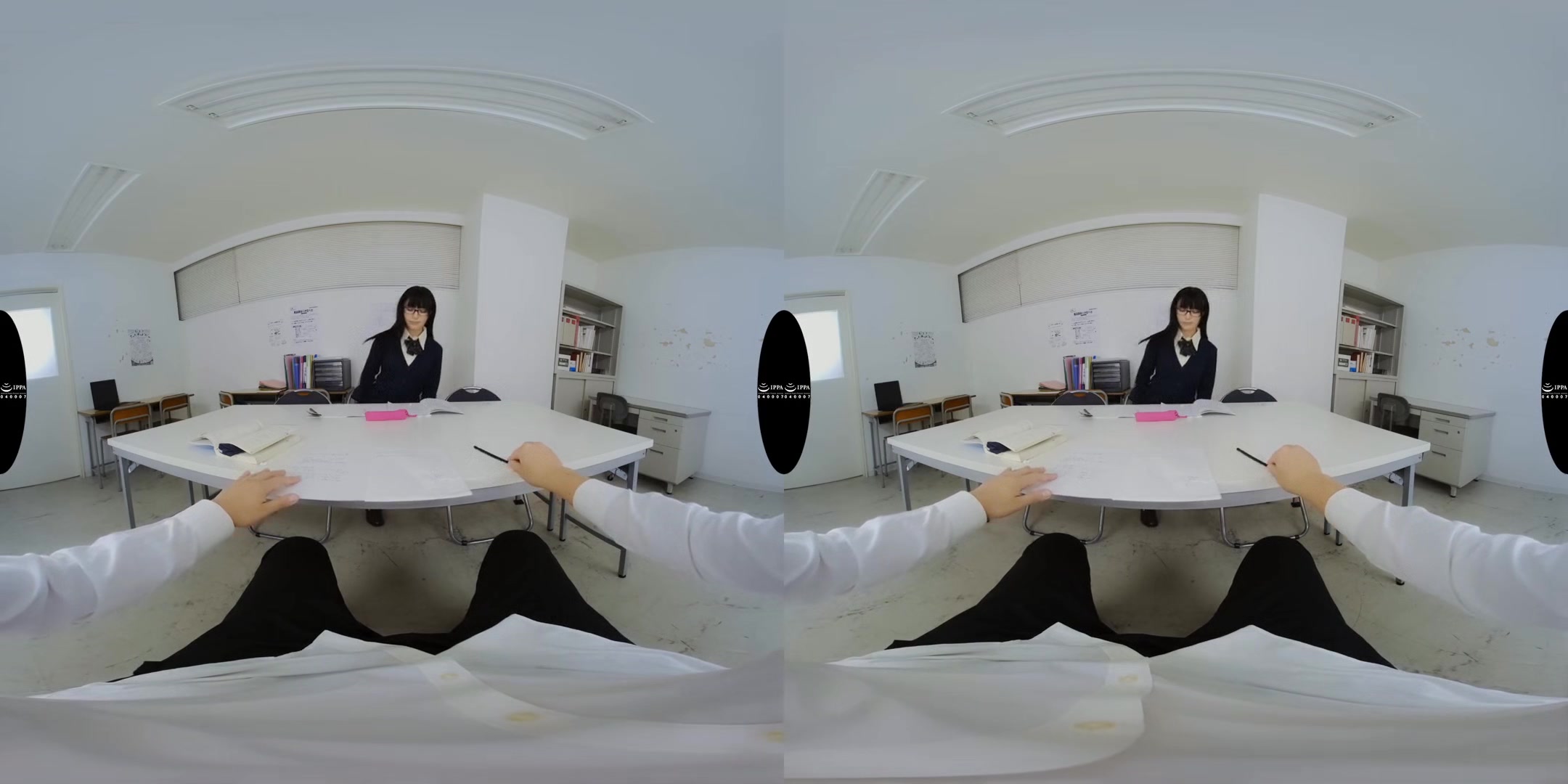 The Student Council President Mai Yahiro is a Cool-Dere; Fucking the Quiet Japanese Schoolgirl