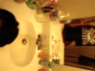 Petite Latina gets facialized in amateur POV action