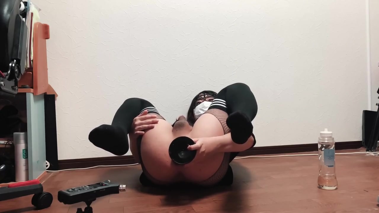Asmr Asian Shemale Playing Thick Dildo And