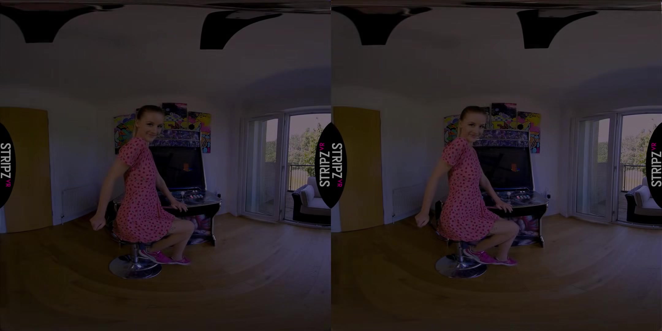 Playtime - Cute Teen Babe Solo Striptease - SexLikeReal