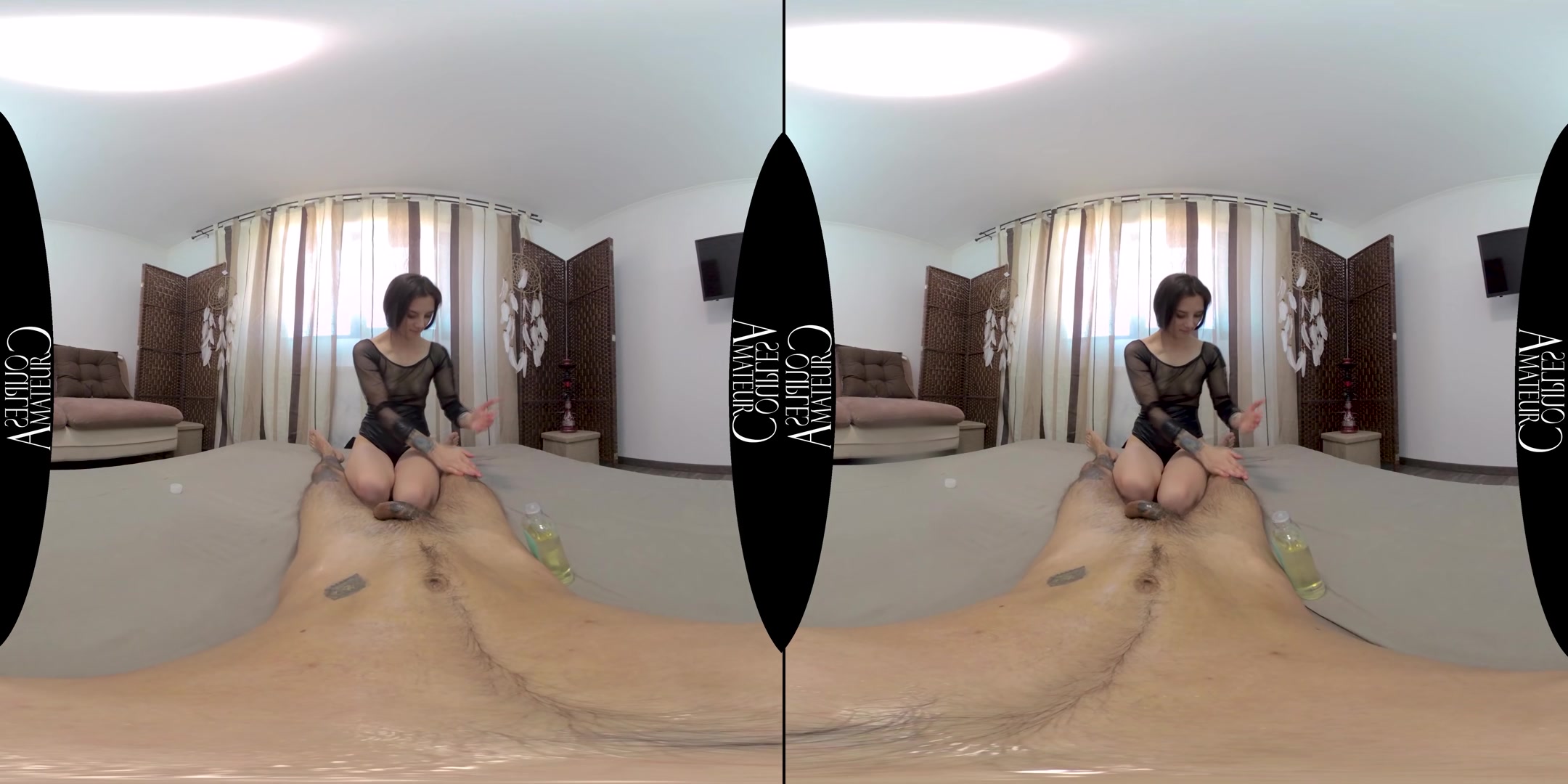 Oiled Up Massage And Wet Pussy Fuck - AmateurCouplesVR