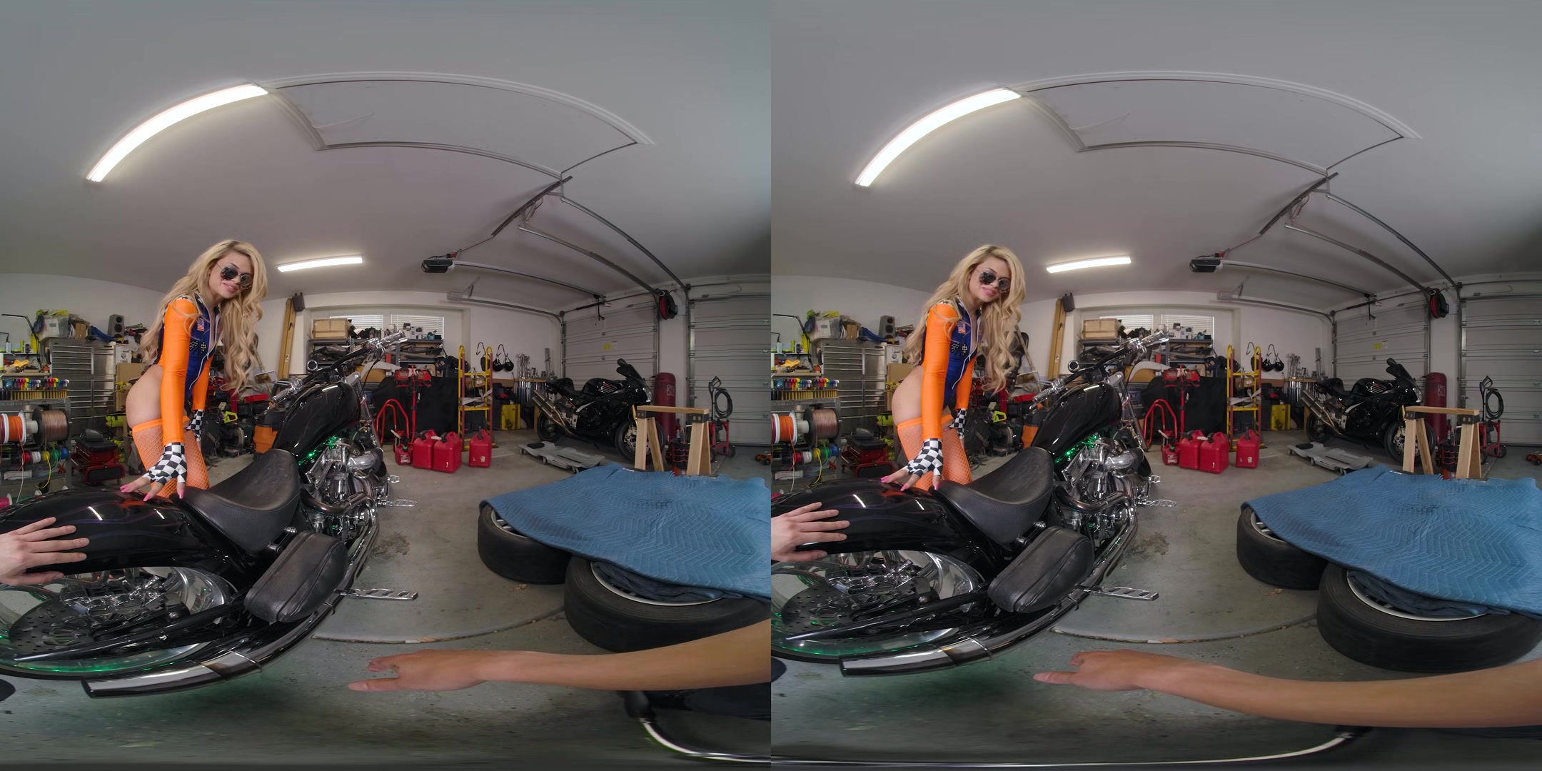 Hot Ass Biker Girl