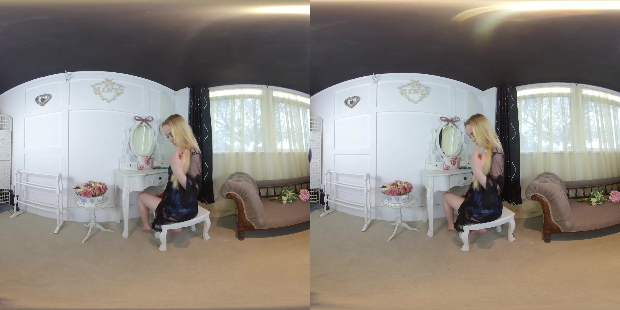 Getting Ready - Cute Amateur Blonde Solo - SexLikeReal