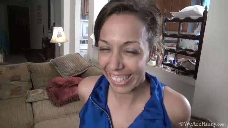 We enjoy Aga stripping naked in her kitchen - Compilation - WeAreHairy