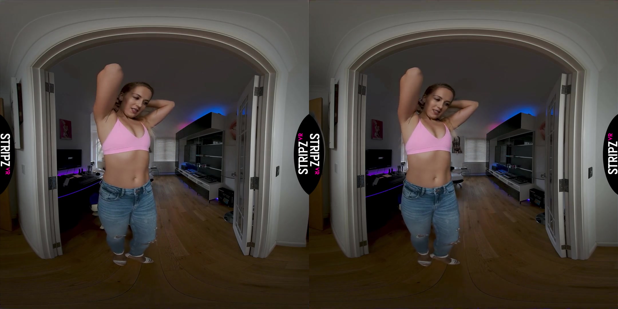 Fresh - Hot teen 18+ Solo Striptease - StripzVR - SexLikeReal