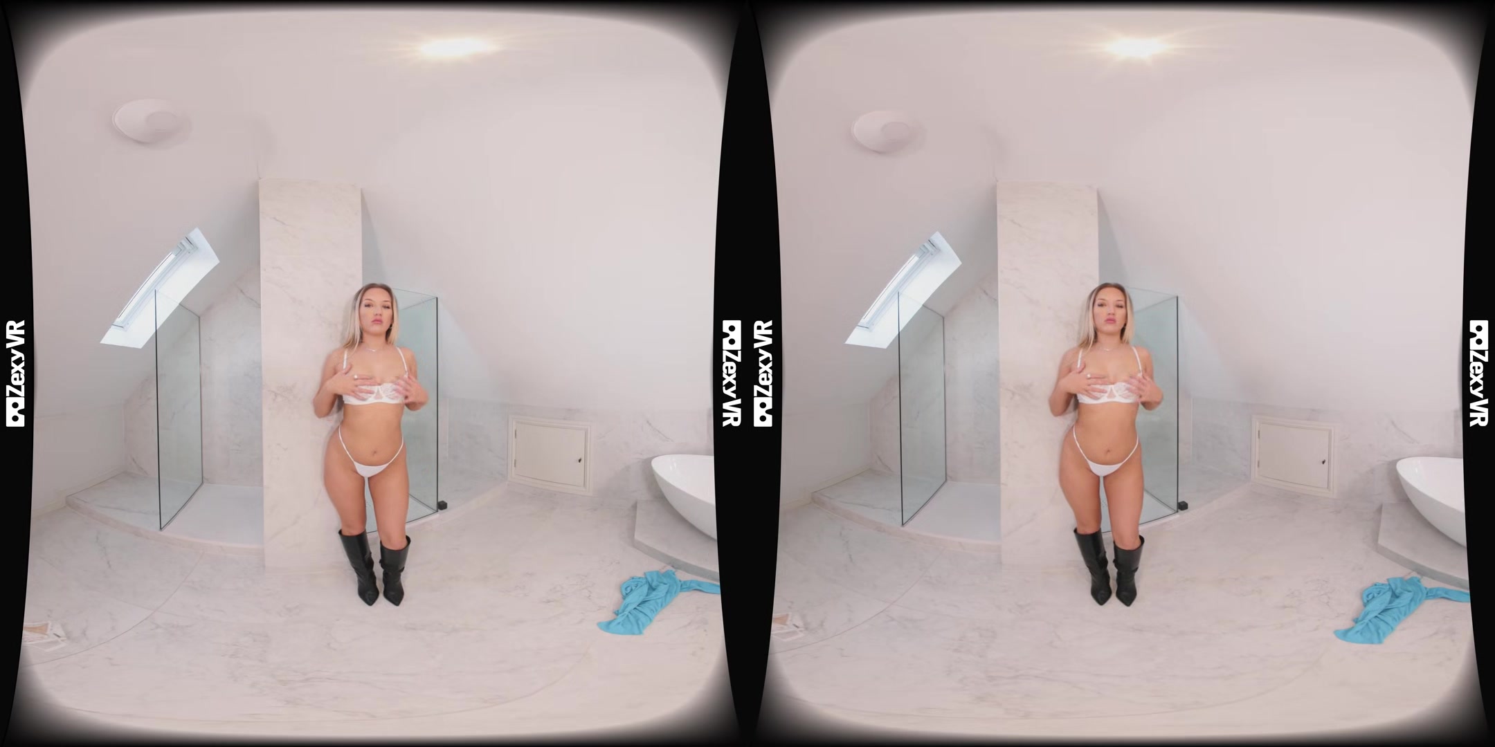 Bathroom Stripdown - Zexyvr - Vr Porn Video