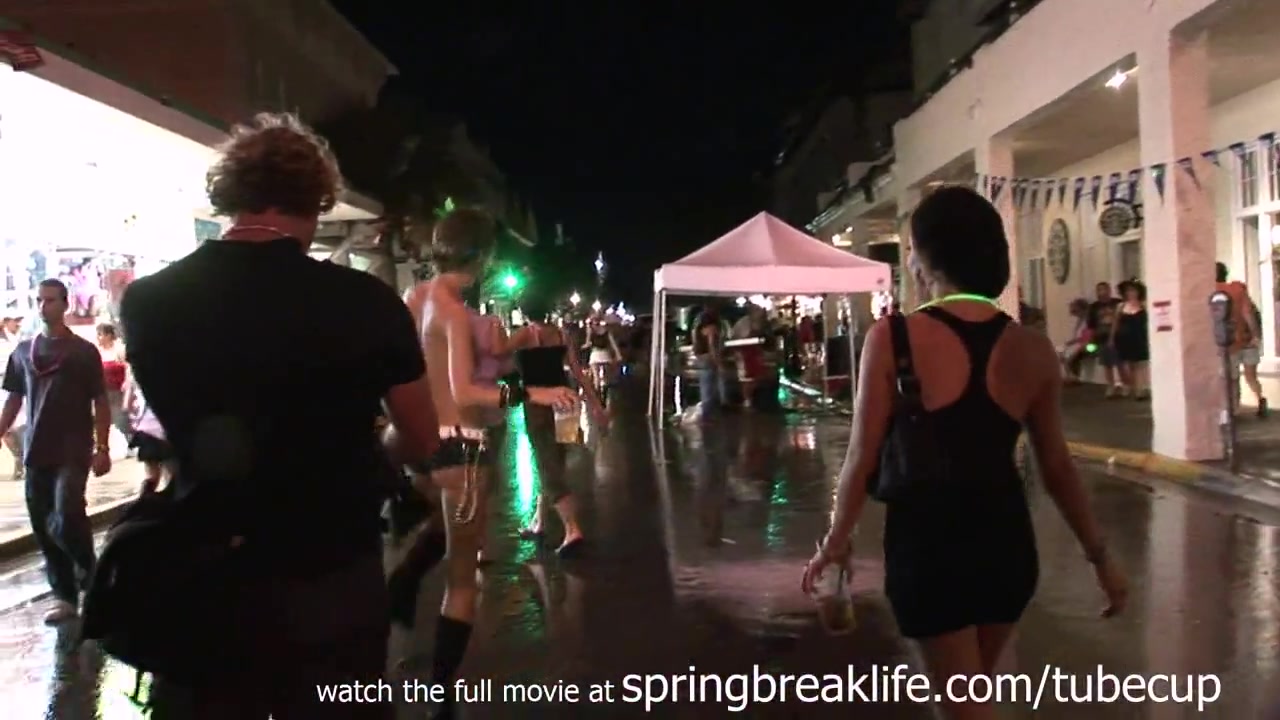 SpringBreakLife Video: Body Painted In The Street