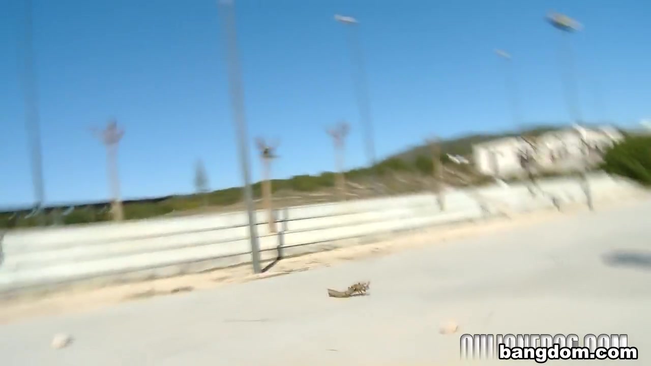 Russian slut fucked in public
