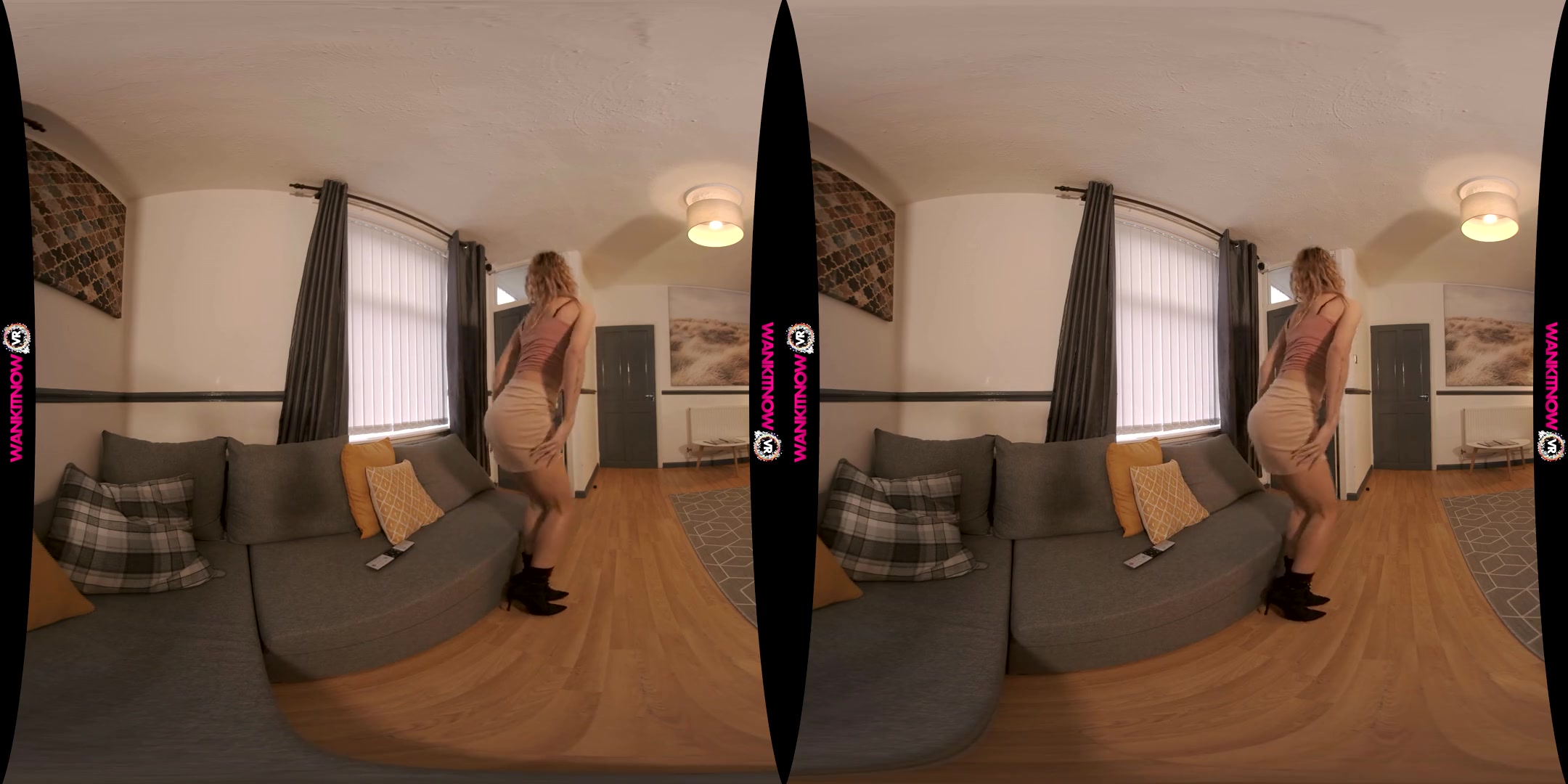 My Dick Is Bigger Than Yours - British Babe Solo Striptease with a Dildo