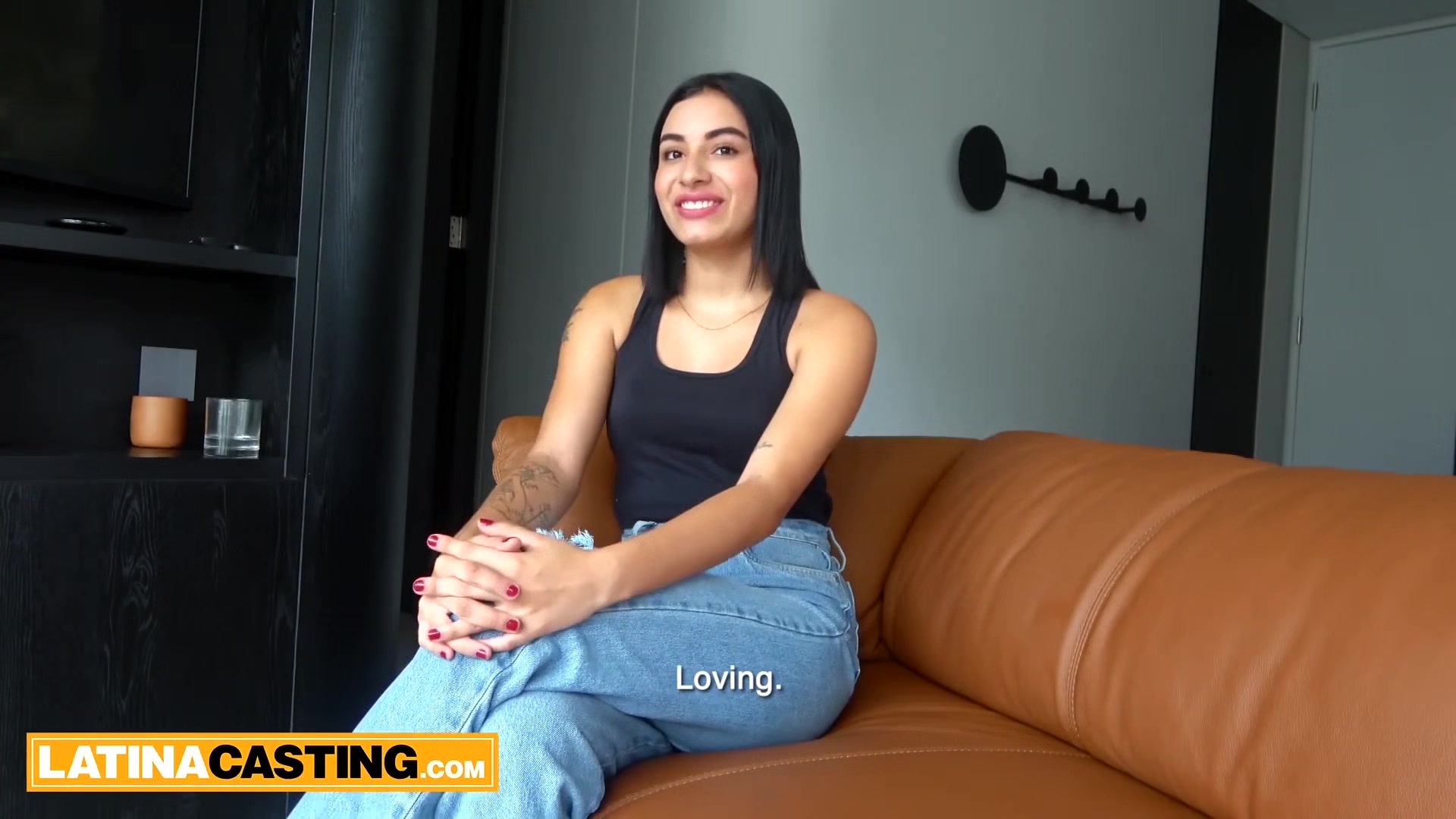 Latina Casting - 19yo Small Tits Babe Takes Huge Dick In Her Teen Cunt