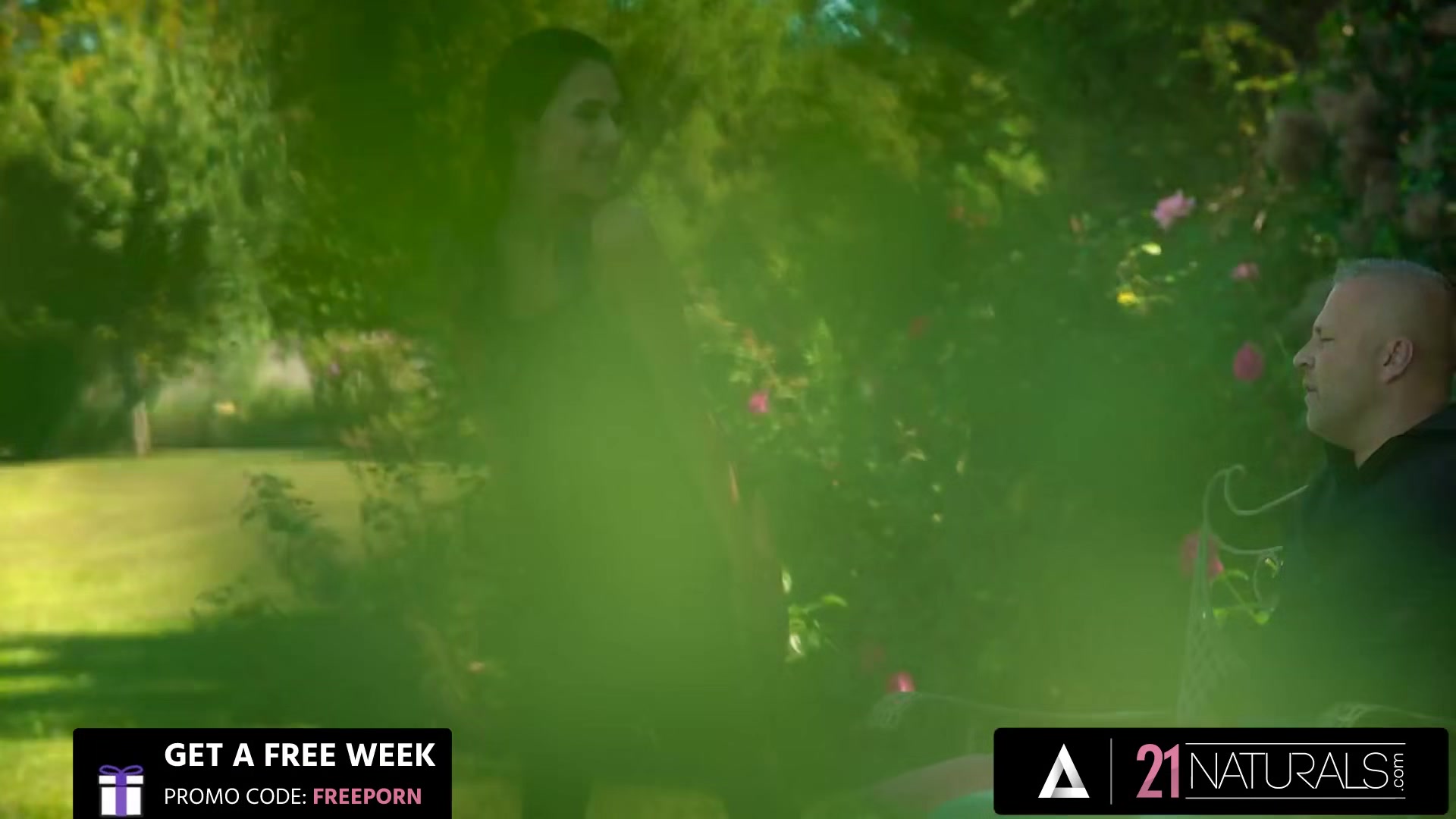 21 NATURALS - Sexy Brunette Alyssa Bounty Wants A Hard Dick In Her Tight Butt While Fucking Outside