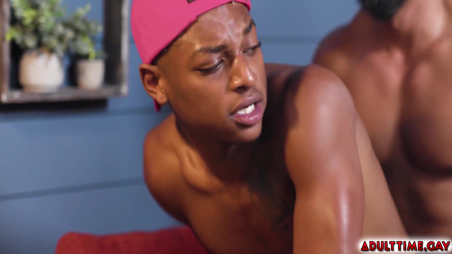 A Bets A Bet, Pop! Now Im Gonna Suck Your Cock, And Then Youll Have To Fuck My Ass! Black Gay Twink Is Clearly A Winner In This Gay Scene! 6 Min