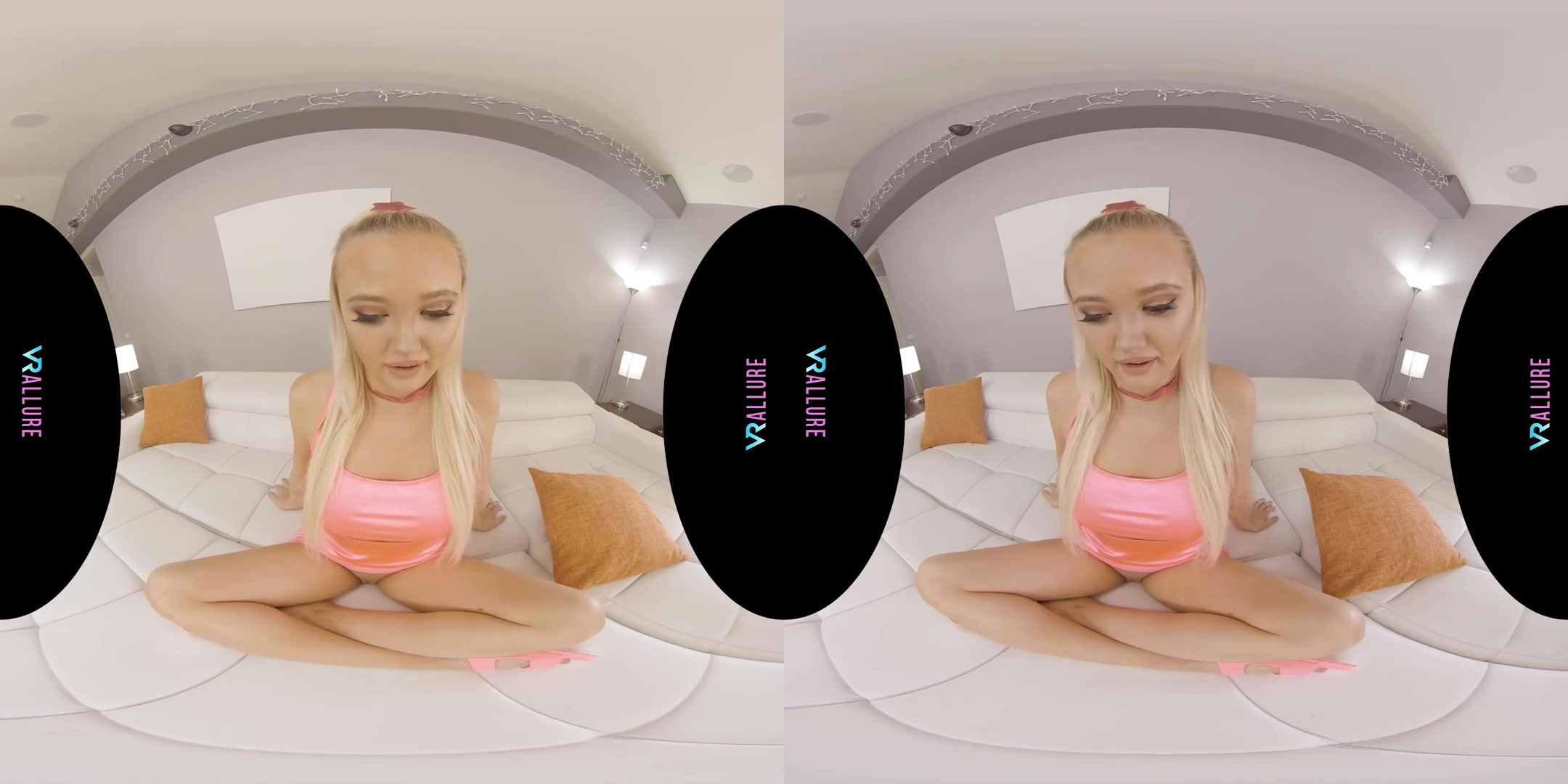 Pretty In Pink! - Big Tits Blonde Bombshell Babe Solo Masturbation