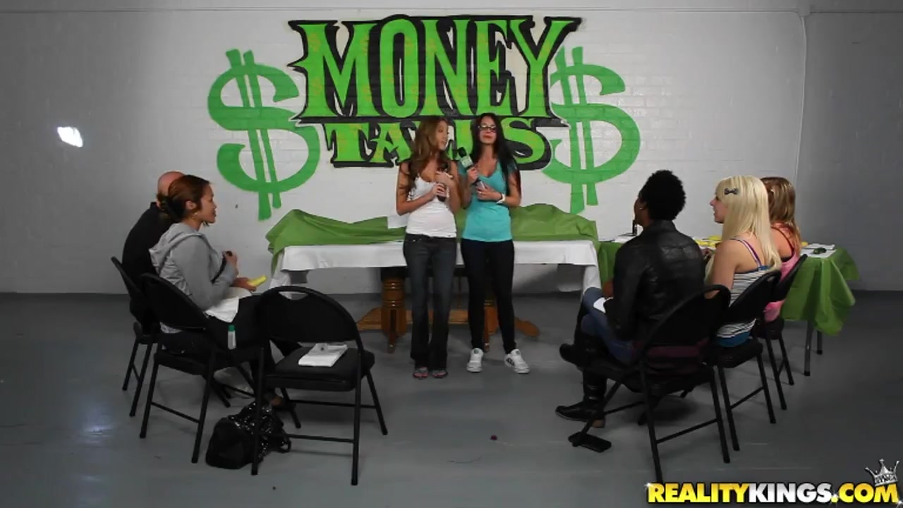 Naive Contestants jerk strange dick for cash