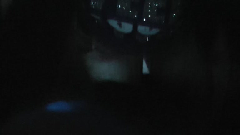 Blow and hand job in club's restroom
