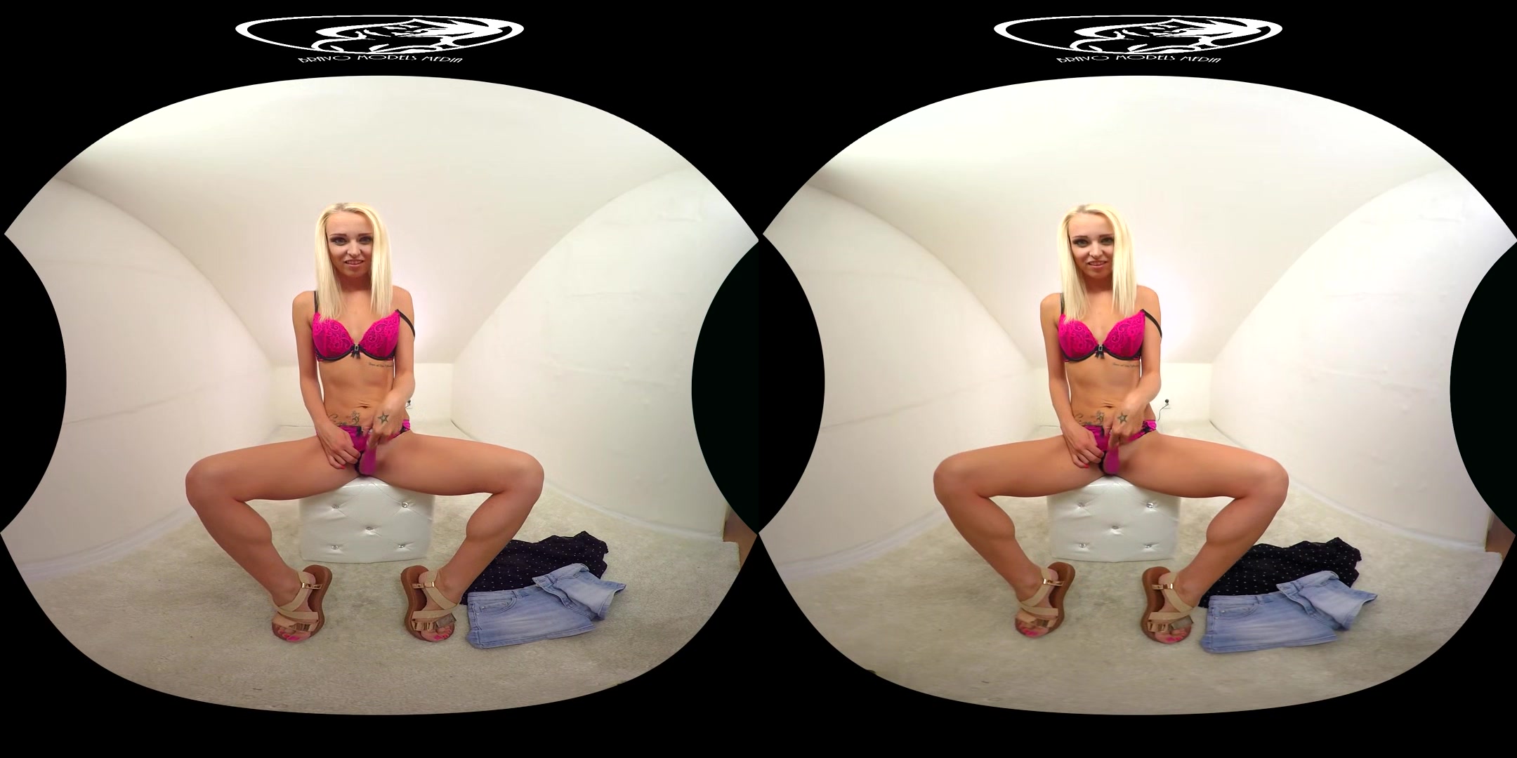 342 - Deborah; Young Fit Blonde Solo With A Toy