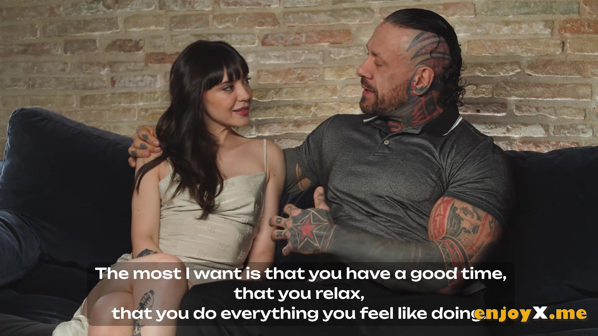 Tatted dark-haired fuckslut gets firmly boned by her super-naughty bf - enjoy the best hardcore porn!