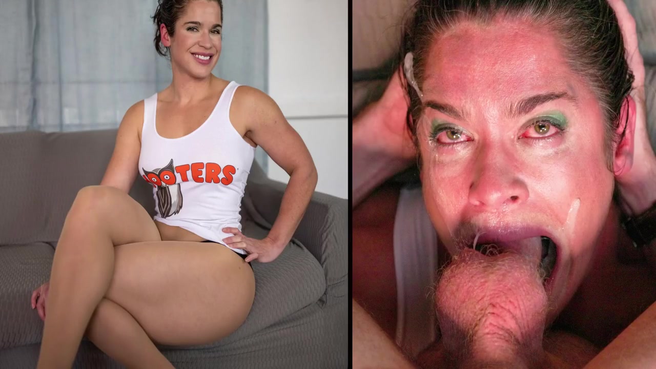 Sammi Starfish And Hooters Waitress In Facefuck - 4k 6 Min