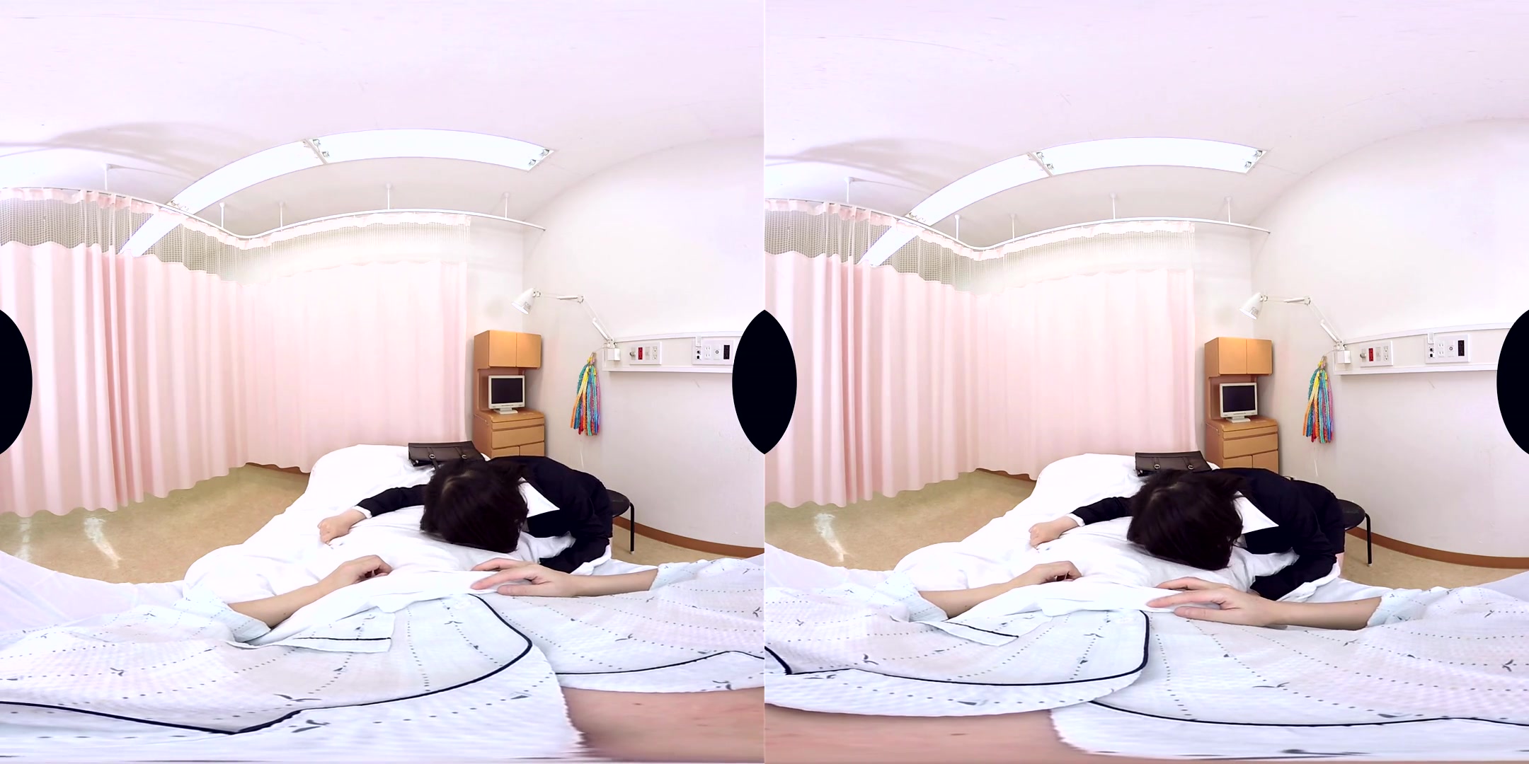 Visited by the Young OL in the Hospital 1 - Asian teen 18+ Hospital Fuck