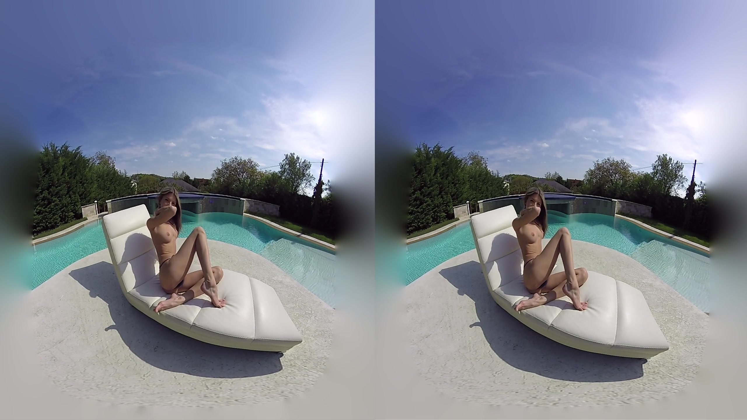 Gina Gerson Plays by the Pool