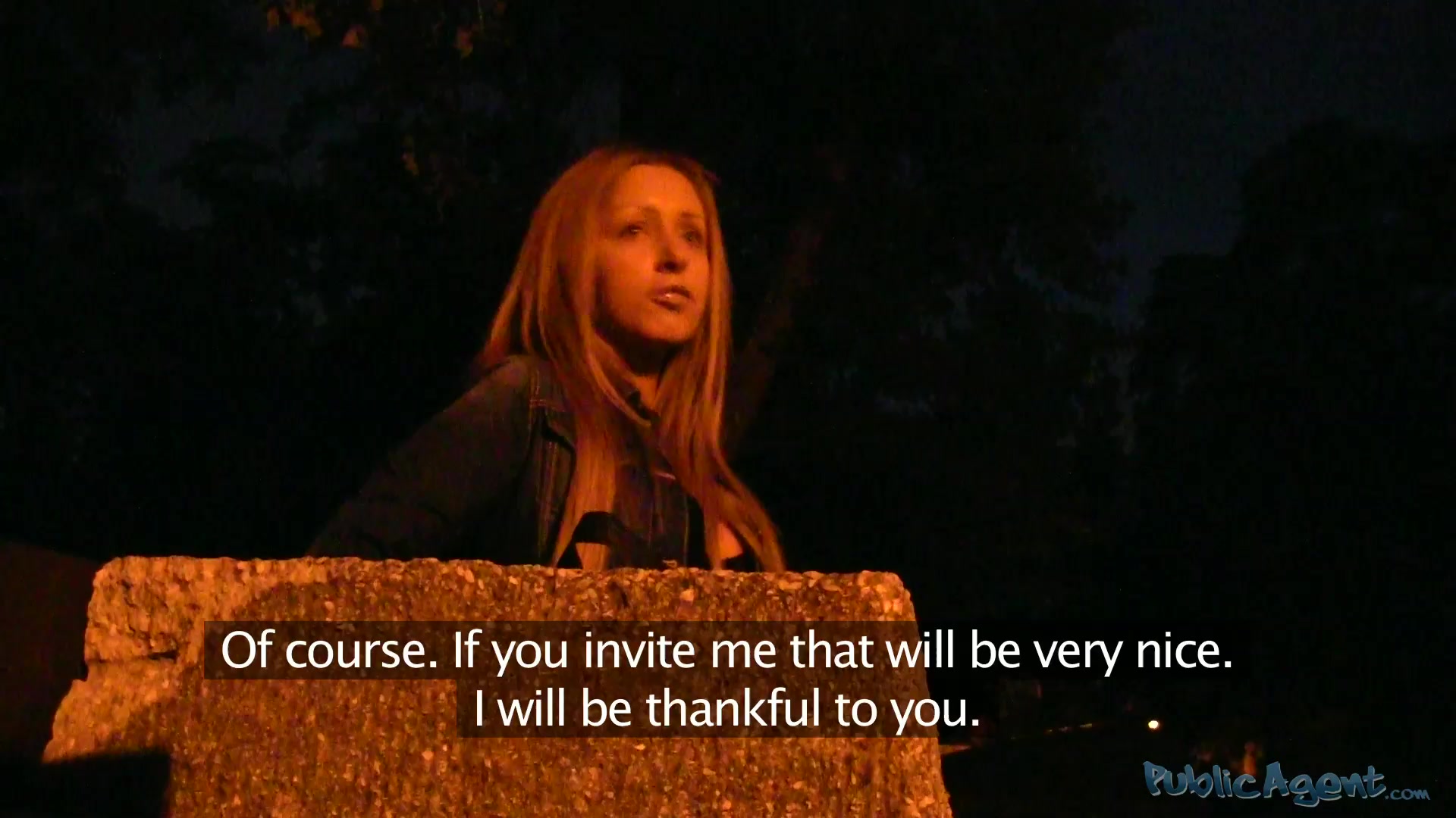 PublicAgent Movie Scene. Melanie