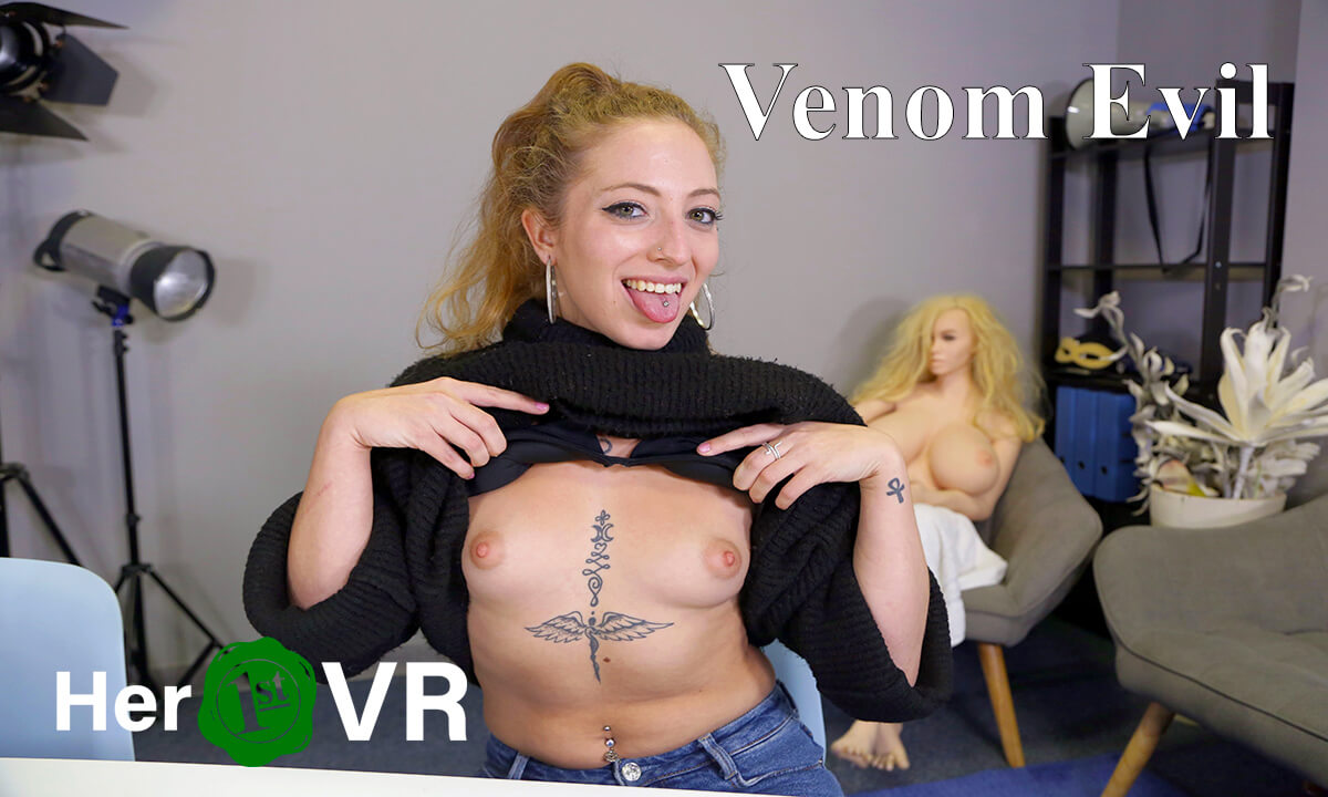 Venom Evil - VR Casting; Hot Amateur Bad Girl Casting Call