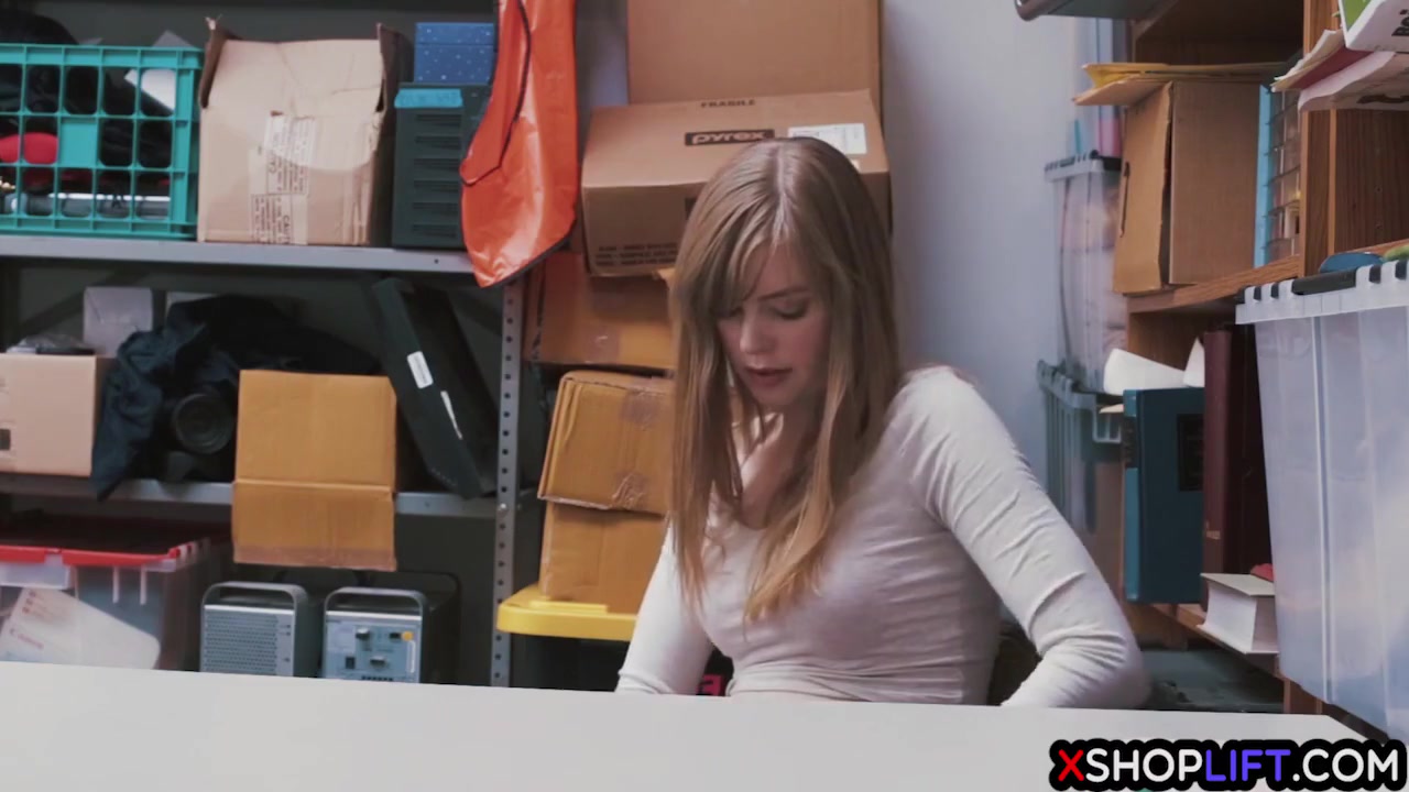 Cute teen 18+ Thief Suspected And Fucked By A Security Guy
