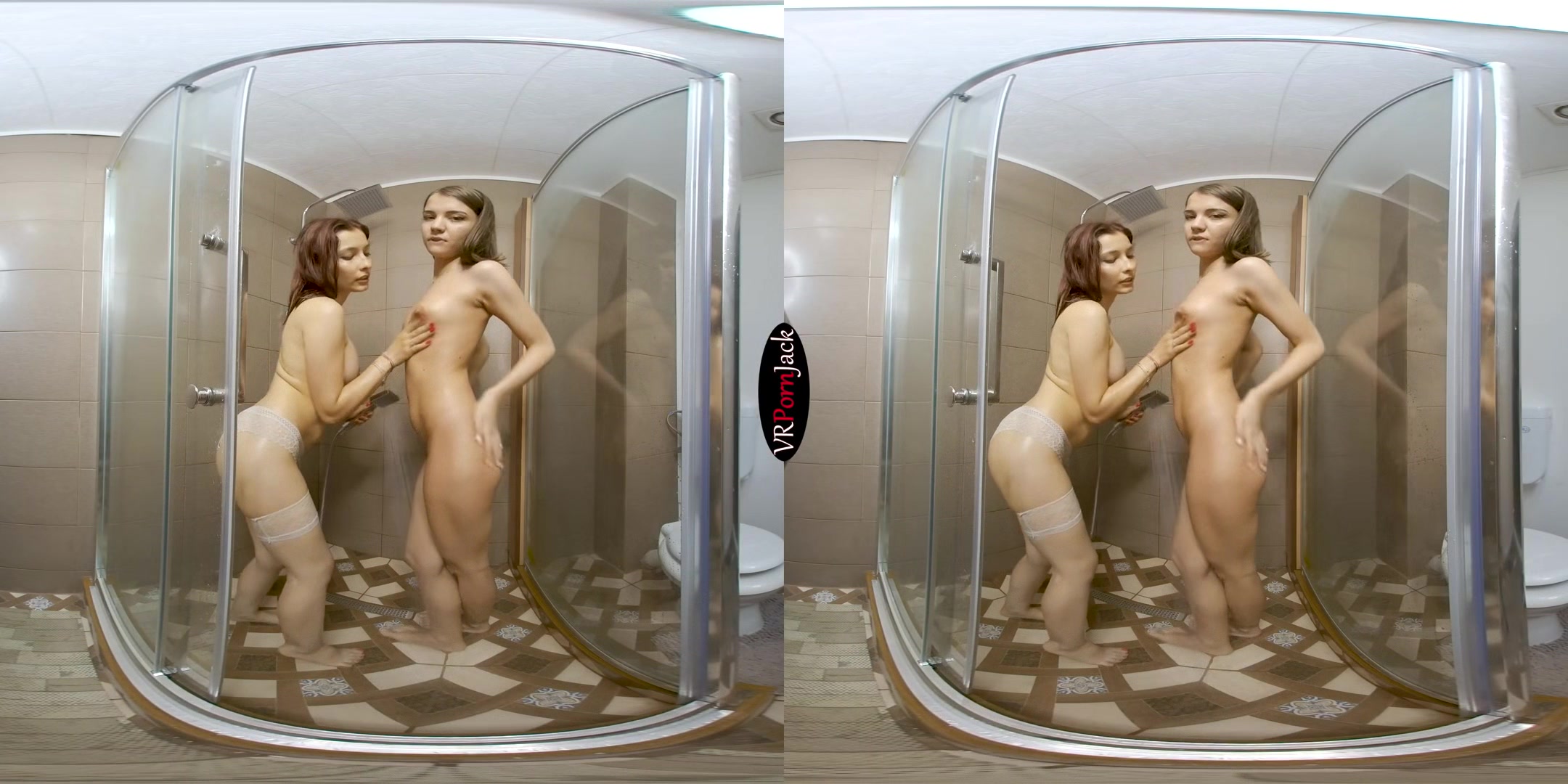 At the Masage Parlor - Wild Experiences - Lesbian 3D Porn
