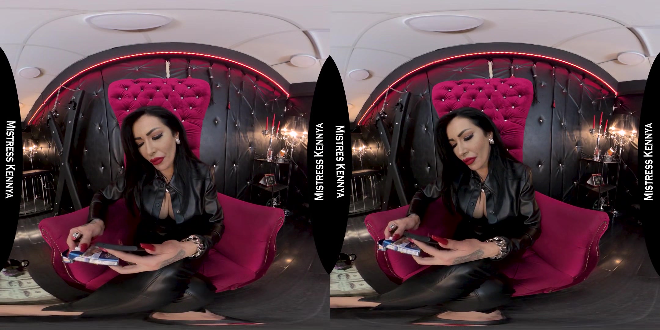 Mistress Kennya - I Will Use Your Money For My Expensive Taste; Beautiful and Busty Domme