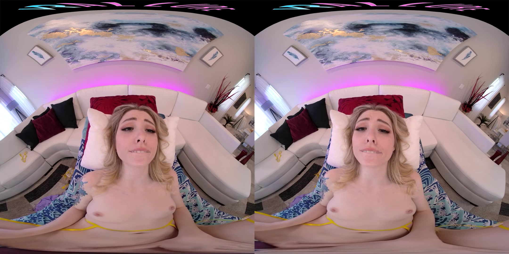 Buzz To Get Me Off - Blonde Babe Fucks Tommy Torso POV