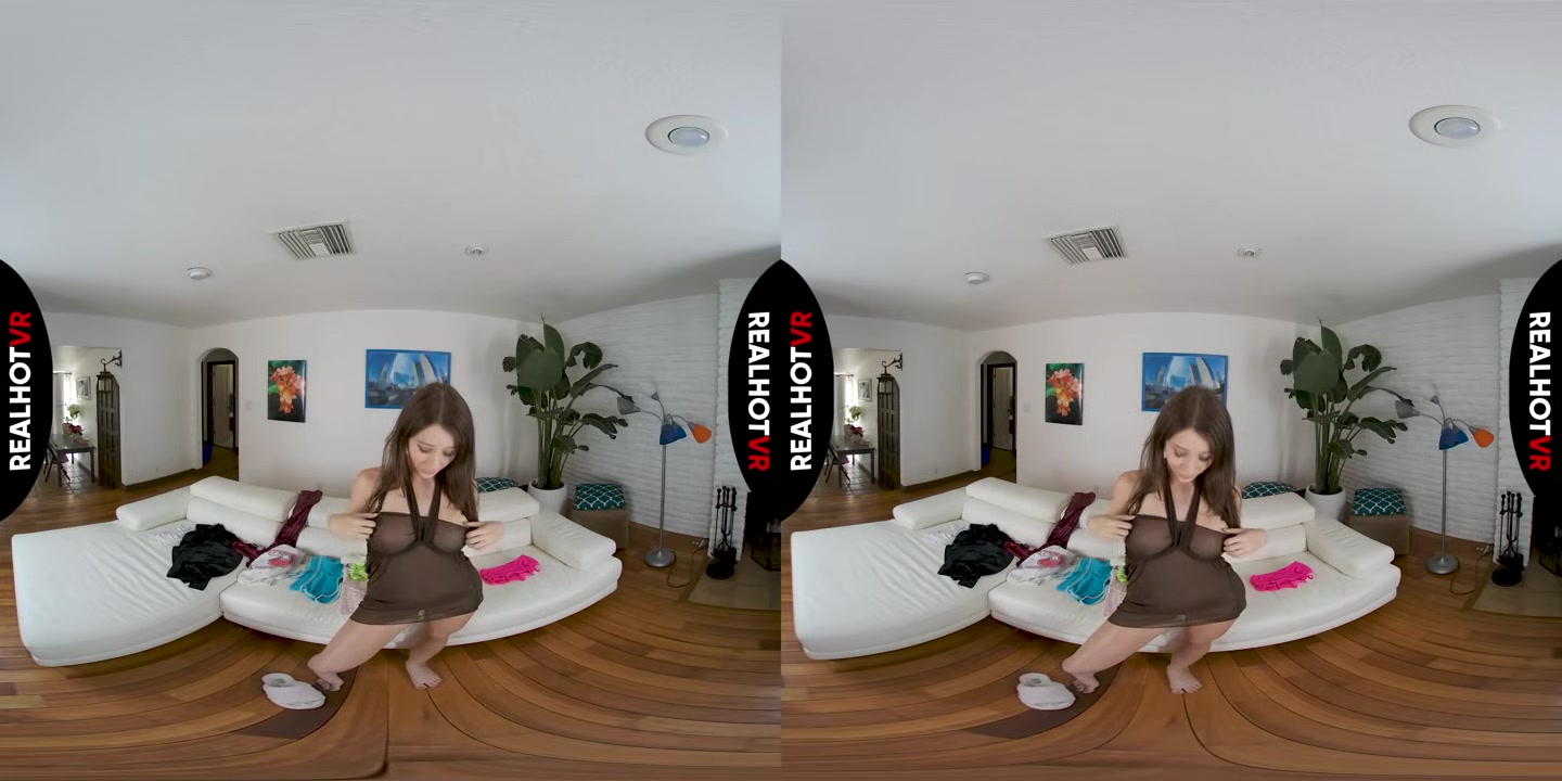 Masturbate To My Teen Tits While I Try On Sexy Cocktail Dresses & Tight Short Shorts - RealHotVR
